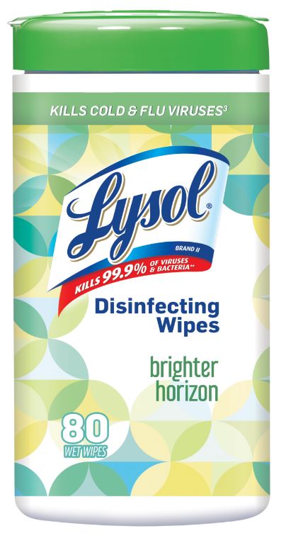 LYSOL Disinfecting Wipes  Brighter Horizon Canister Discontinued Nov 2018